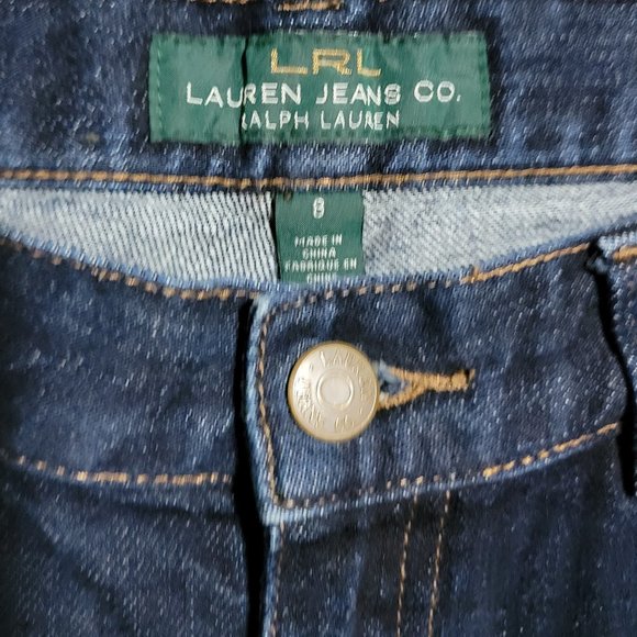 Luxury EUC Lauren Ralph Lauren Classic Straight Jean Size 8 - Picture 4 of 15
